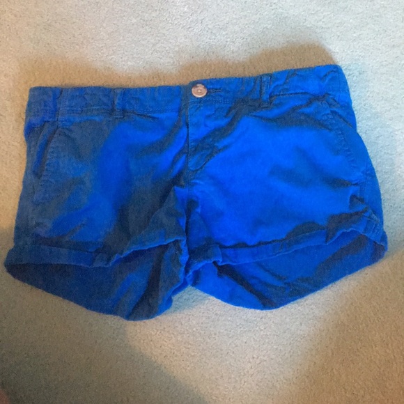 Abercrombie & Fitch Pants - FINAL PRICE Abercrombie blue shorts!